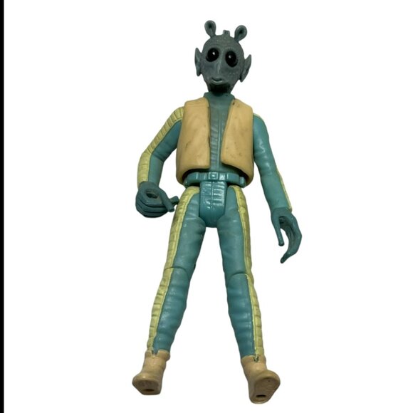 1999 Hasbro Star Wars Power Of The Force Greedo Loose Action Figure Toy Only - Picture 2 of 8
